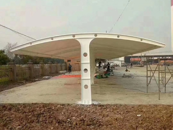 山东膜结构车棚生产厂家