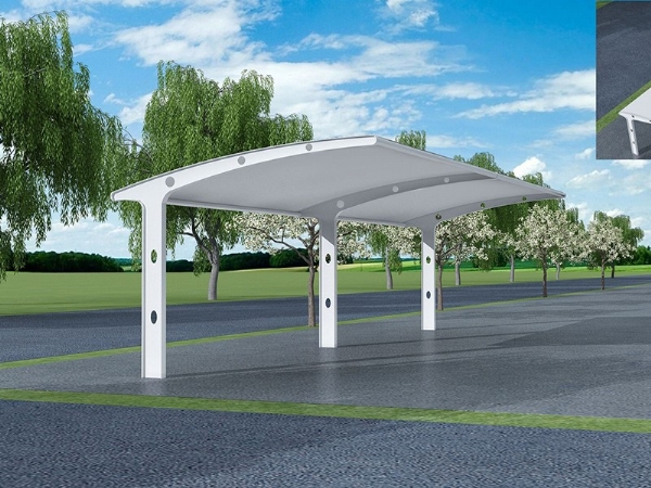 山东膜结构自行车棚厂家